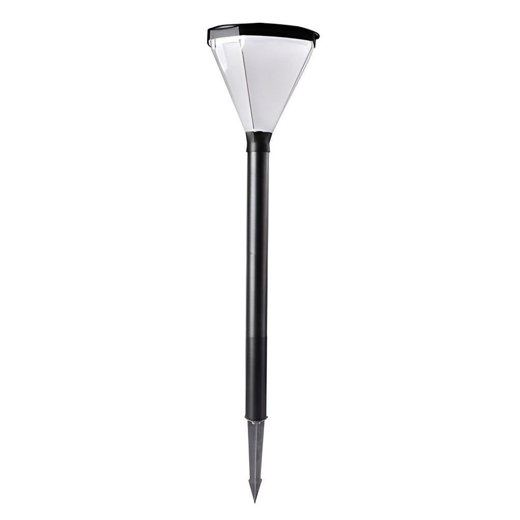 Cone-Shaped Solar LED Outdoor Pathway Light