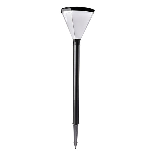Cone-Shaped Solar LED Outdoor Pathway Light