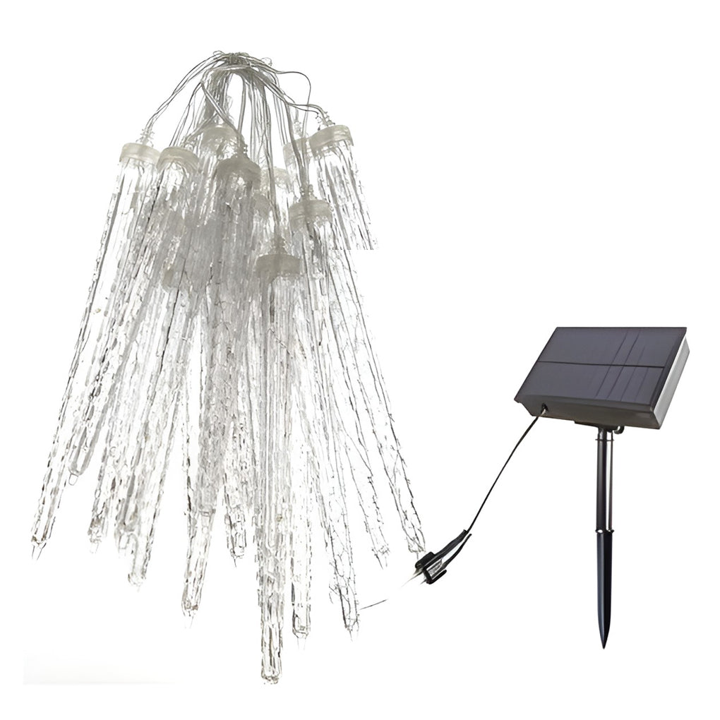 Solar LED Waterproof Icicle String Lights