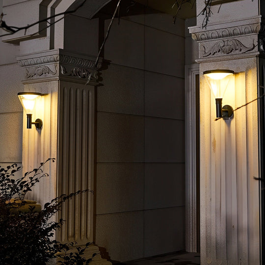 Waterproof Dimmable LED Solar Outdoor Wall Light