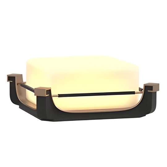 Waterproof LED Solar Deck Post Light Outdoor Fence Pillar Lamp