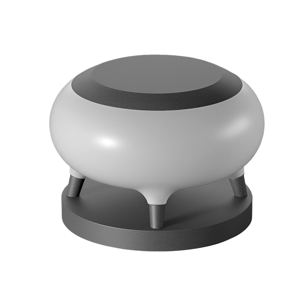 Round Drum Waterproof Solar Fence Post Light