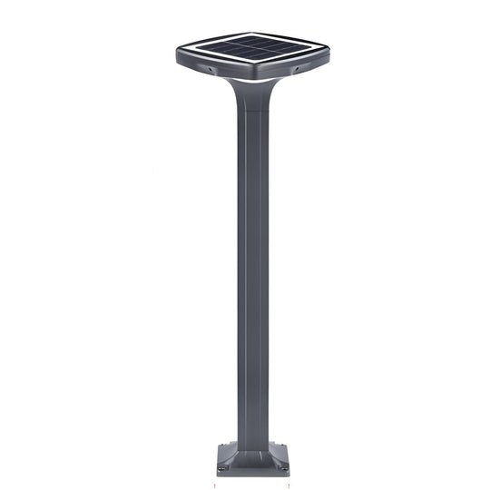 Square LED Outdoor Path Lights with Solar & Wired Options