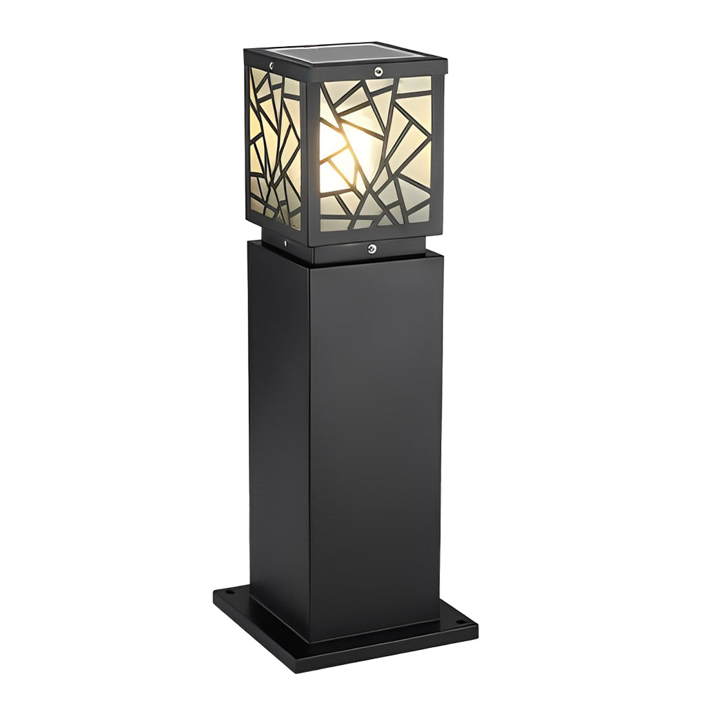 Modern Solar LED Outdoor Bollard Path Lights