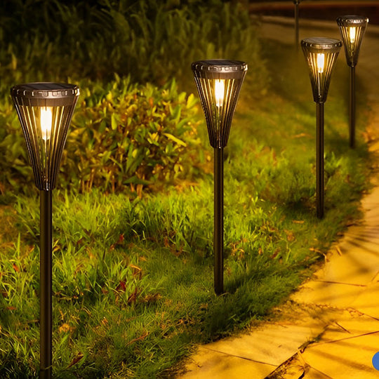 Intelligent Solar Powered Waterproof LED Pathway Lights
