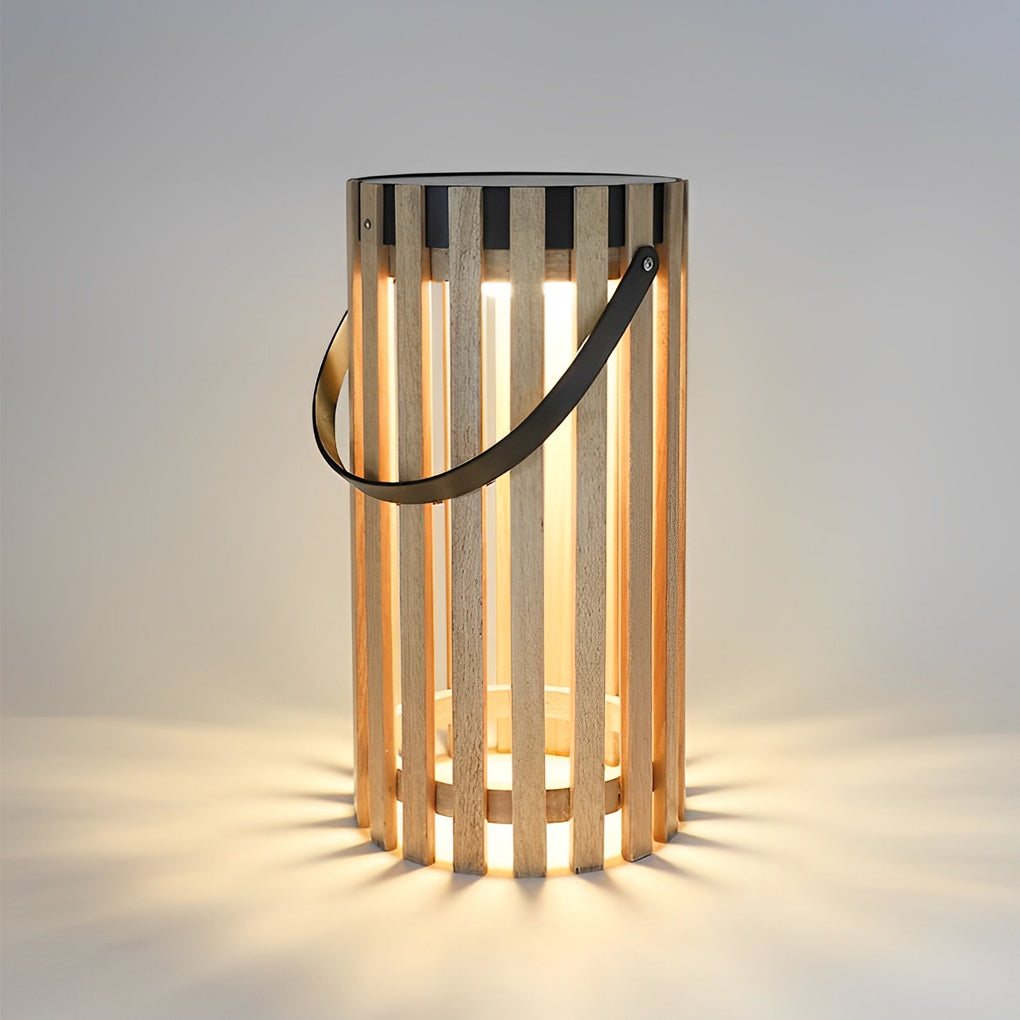 Portable Solar LED Outdoor Waterproof Lantern Floor Lamp