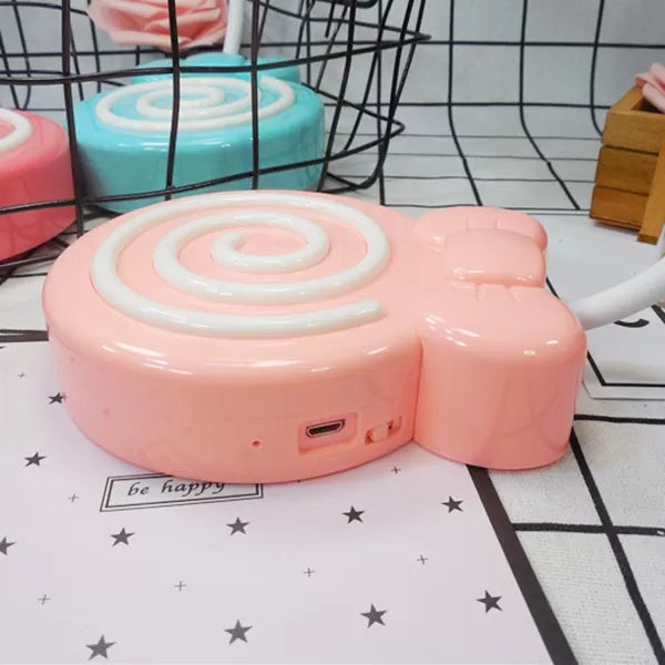 Candy-Styled Study Desk Light with Flexible Gooseneck – Perfect for Girls' Bedrooms