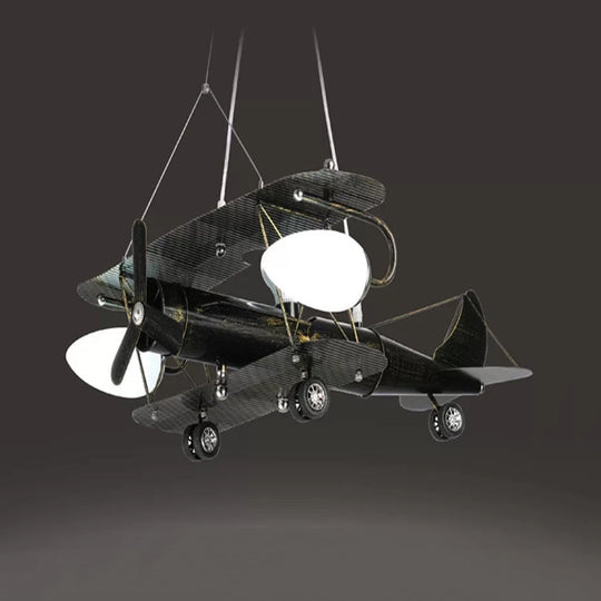 Vintage-Style Glider Kindergarten Metal Chandelier in Antique Brass"

Note: SEO is important, so it's best to include relevant keywords while still keeping the title concise.