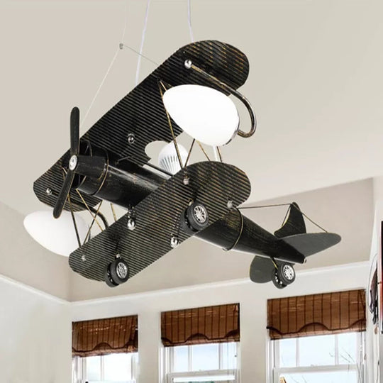 Vintage-Style Glider Kindergarten Metal Chandelier in Antique Brass"

Note: SEO is important, so it's best to include relevant keywords while still keeping the title concise.