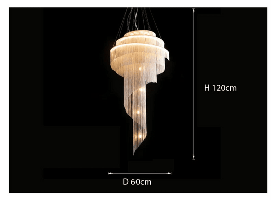 Piper Tassel Chandelier,