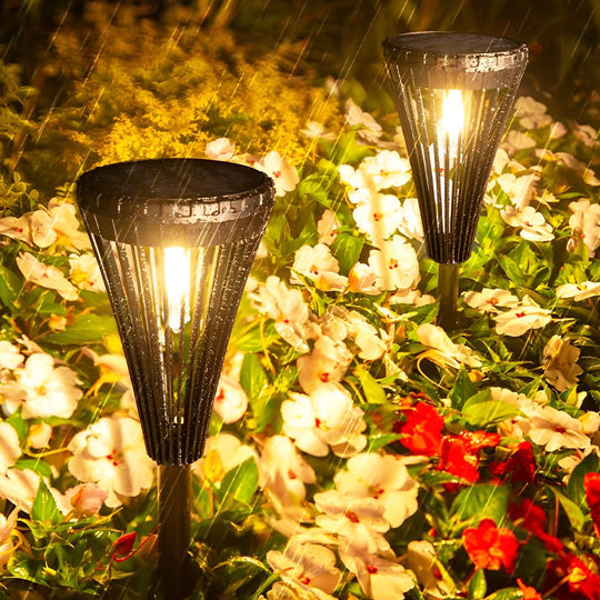 Intelligent Solar Powered Waterproof LED Pathway Lights