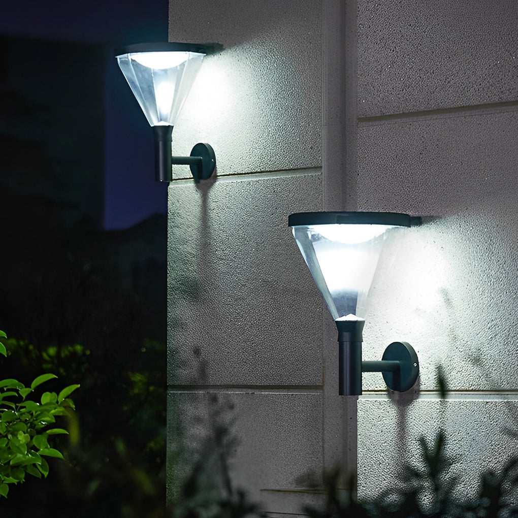 Waterproof Dimmable LED Solar Outdoor Wall Light