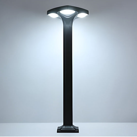 Square LED Outdoor Path Lights with Solar & Wired Options