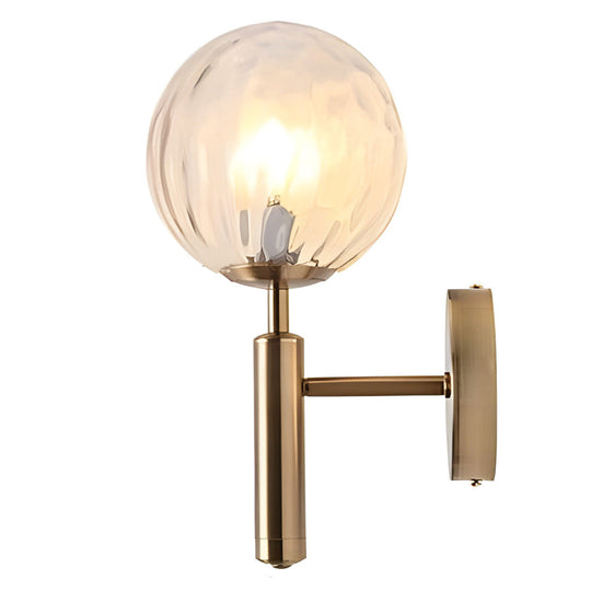 Glass Ball Shaped 5W LED Nordic Wall Sconce Lighting