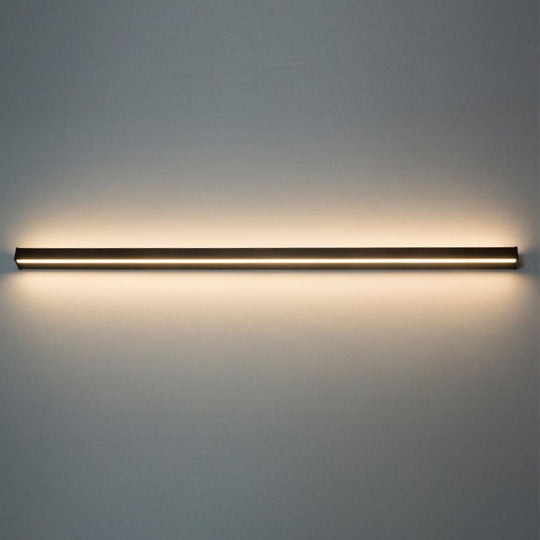 Long LED Linear Lights Dimmable RGB Black Minimalist Wall Lights