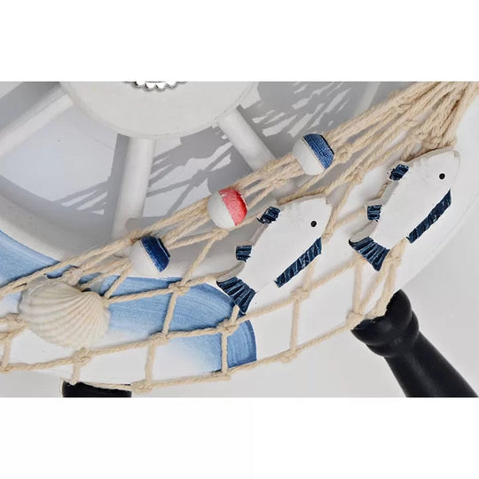 Blue Rudder Wall Light - Creative Acrylic LED Sconce for Kids' Bedroom