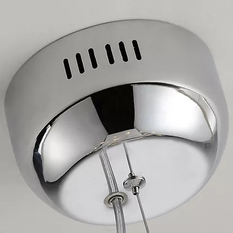 Silver Finish Firework Pendant Chandelier - Metal, Romantic, Pretty, Ideal for Dining Room