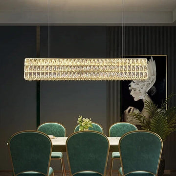 Liora Gold Crystal LED Chandelier