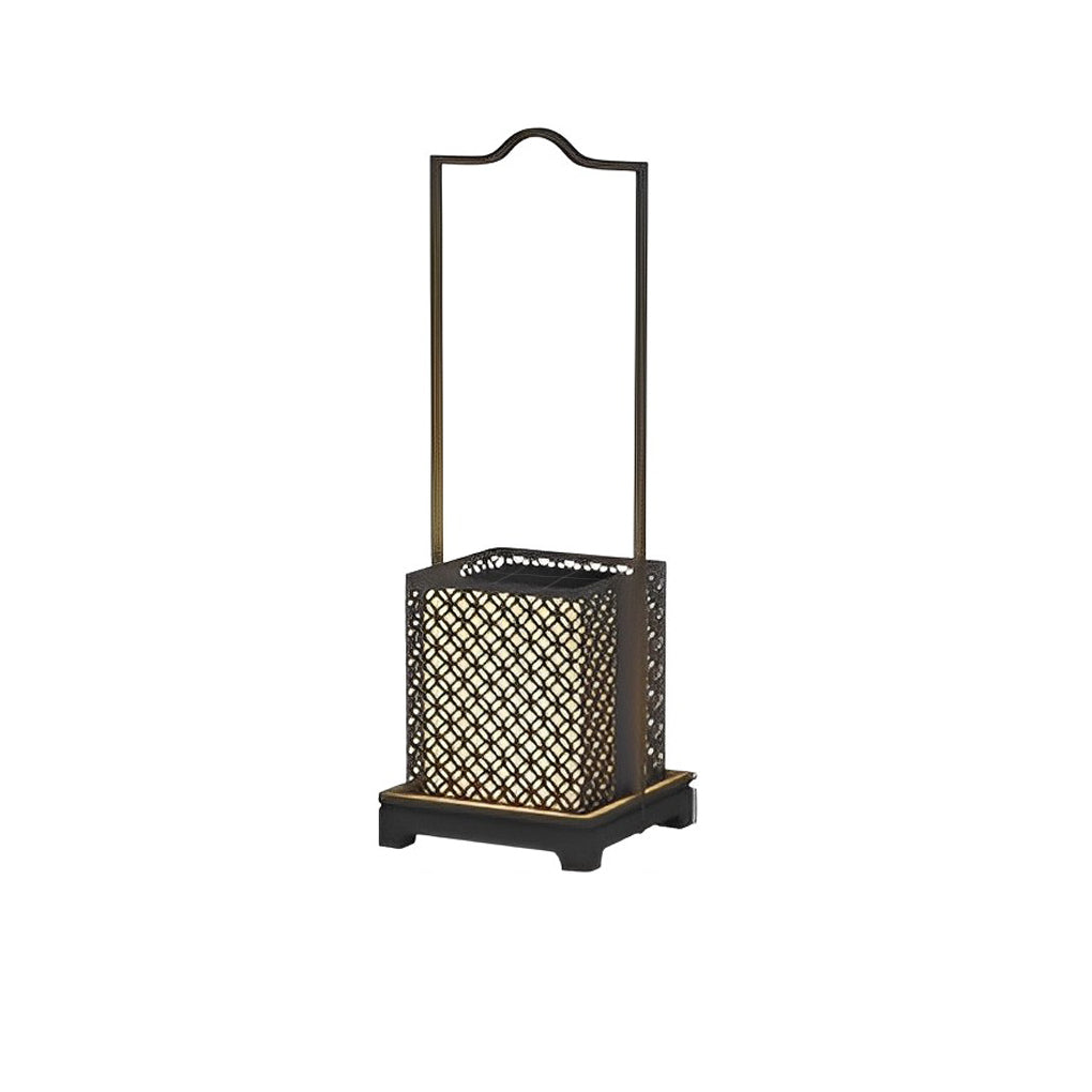 Retro Portable LED Solar Lawn Lamp – Waterproof Outdoor Light