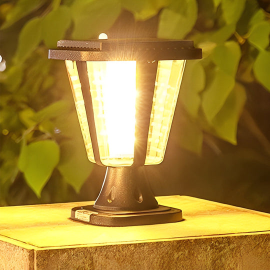 Solar LED Outdoor Post Cap Lights with Motion Sensor
