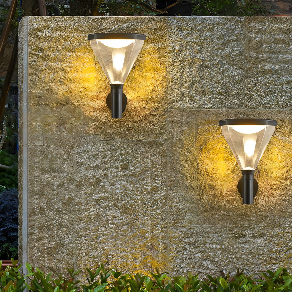 Waterproof Dimmable LED Solar Outdoor Wall Light