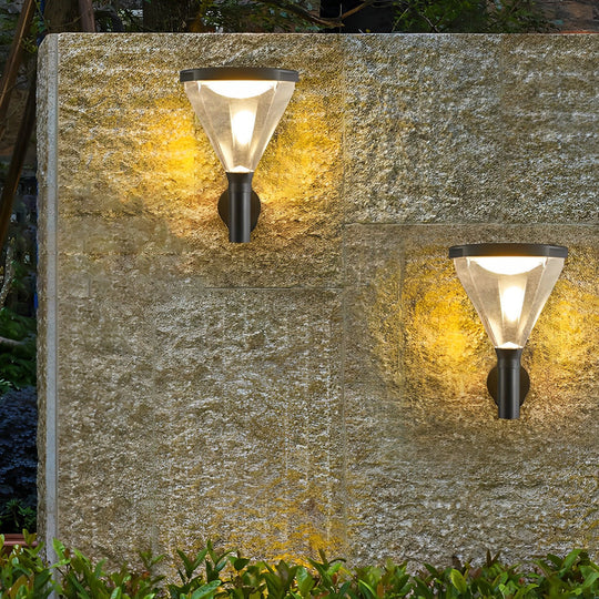Waterproof Dimmable LED Solar Outdoor Wall Light