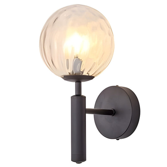 Glass Ball Shaped 5W LED Nordic Wall Sconce Lighting