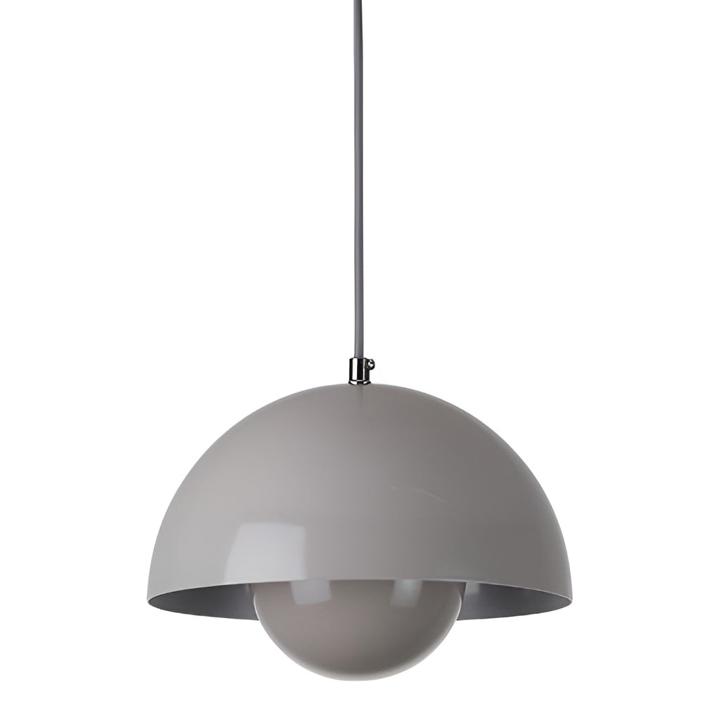 1 Light Metal Mushroom Nordic Flowerpot Pendant Light