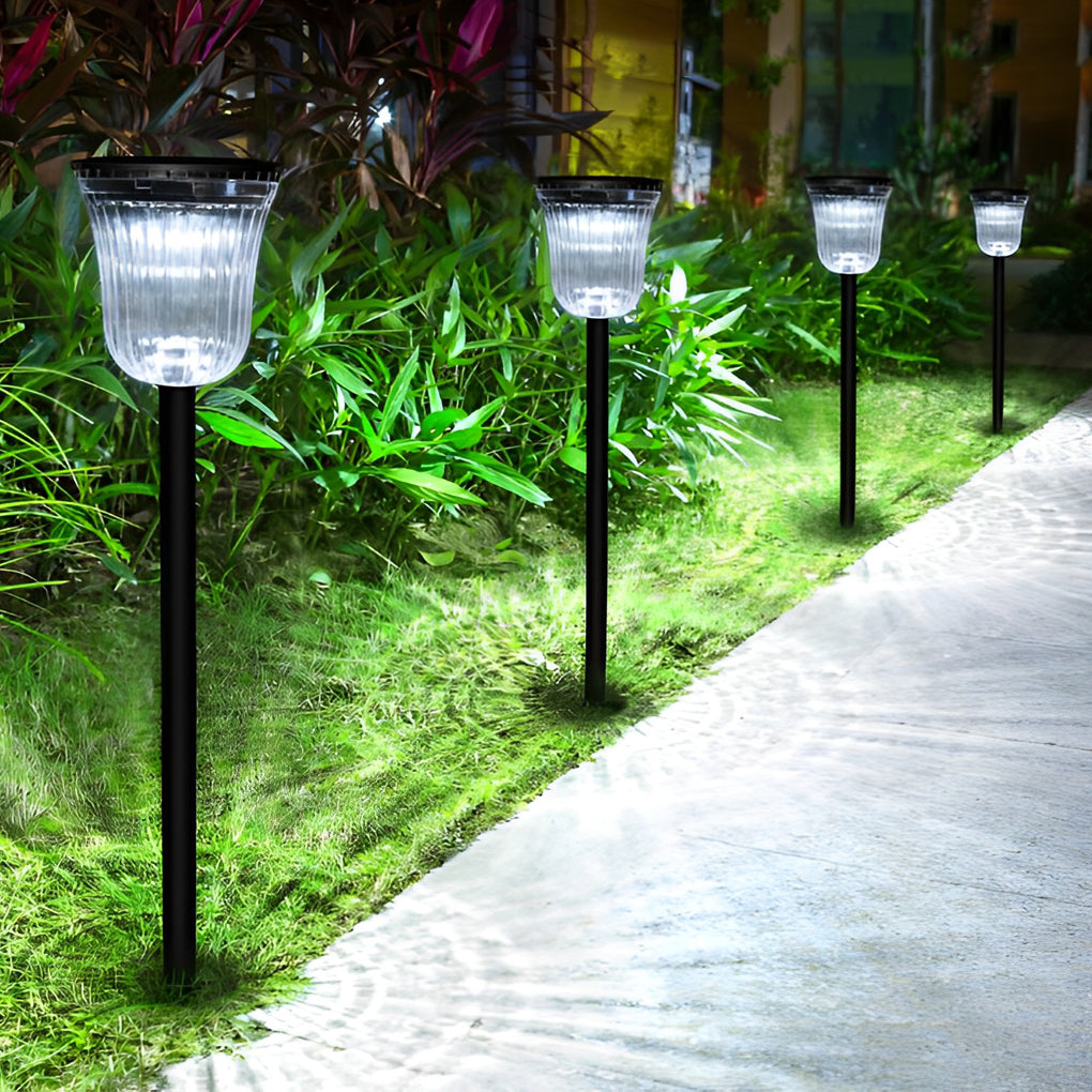 Outdoor Solar Lawn Lights with Motion Sensor (2 Pcs)