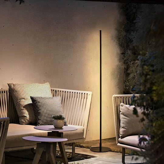 Remote Control LED Outdoor Rod Floor Accent Lamp