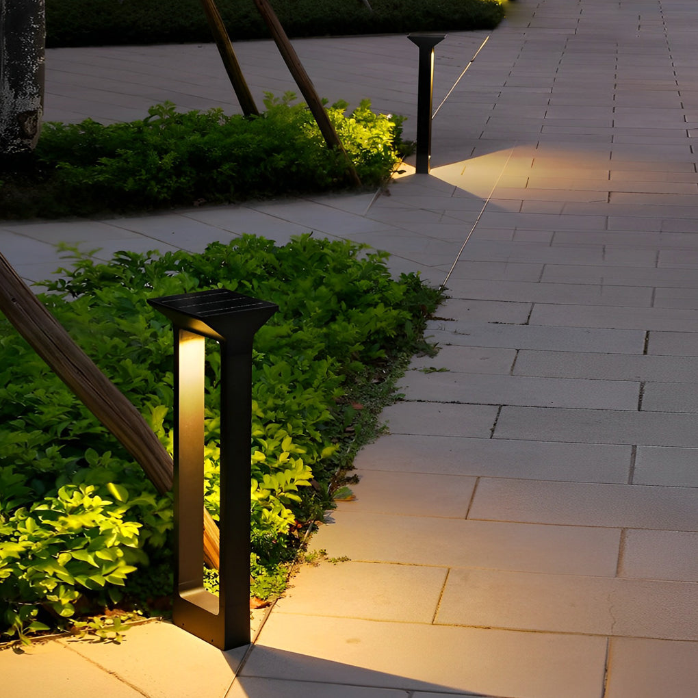 Elegant Solar Powered Waterproof LED Pathway Lights