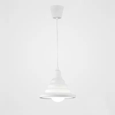 1-Head Metal Ceiling Pendant for Cafe and Restaurant - Contemporary Conical Design