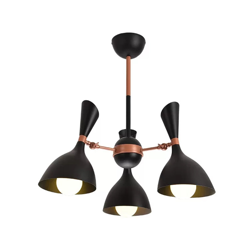 Contemporary Monochrome Kindergarten Pendant Chandelier for Living Room