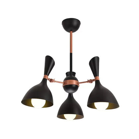 Contemporary Monochrome Kindergarten Pendant Chandelier for Living Room