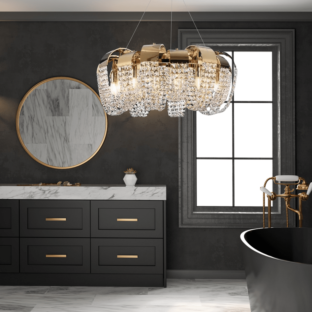 Anna Creative Gold Chandelier