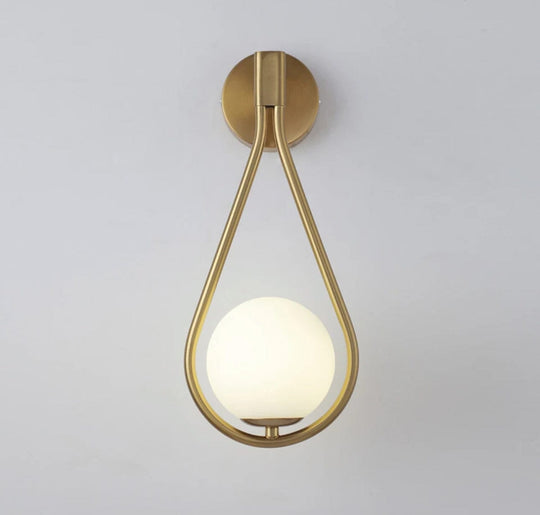 Isla Droplet Wall Lamp - Elegant Nordic Charm for Any Space