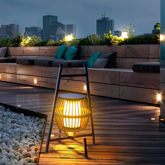 Portable Dimmable LED Solar Outdoor Lantern
