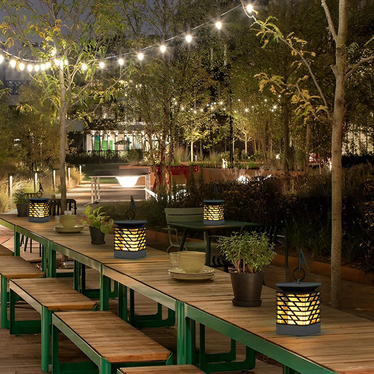 Portable Intelligent Solar LED Outdoor Lanterns