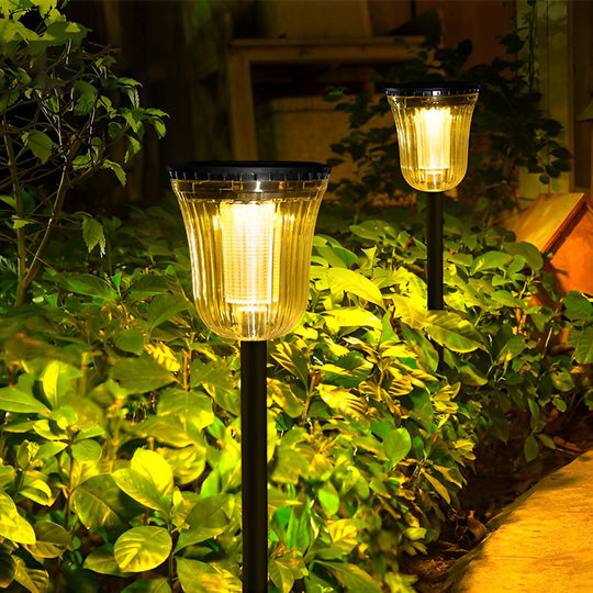 Outdoor Solar Lawn Lights with Motion Sensor (2 Pcs)