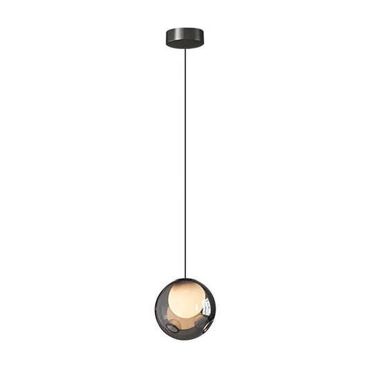 6.3 Inch Glass Bubble LED Modern Pendant Light