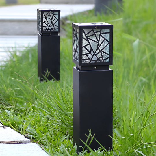 Modern Solar LED Outdoor Bollard Path Lights