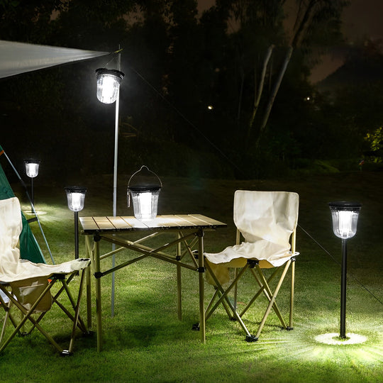Outdoor Solar Lawn Lights with Motion Sensor (2 Pcs)