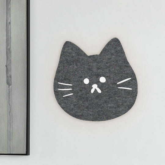 Cartoon LED Wall Lamp for Kids Bedroom with Felt Sheep, Pine Tree, and Airship - Available in Pink, Green, and Blue