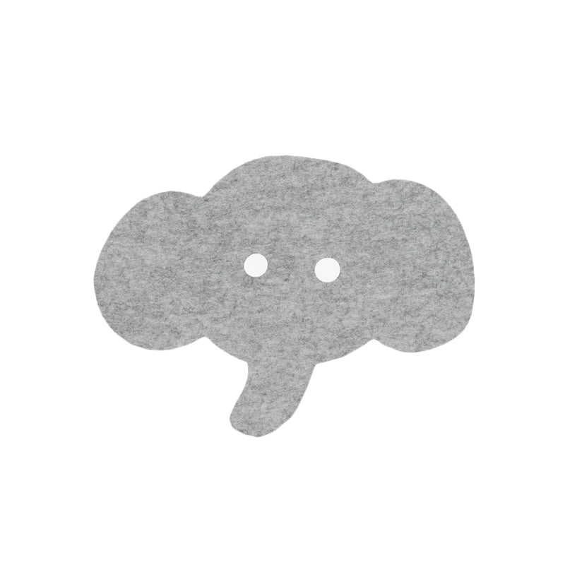 Cartoon LED Wall Lamp for Kids Bedroom with Felt Sheep, Pine Tree, and Airship - Available in Pink, Green, and Blue