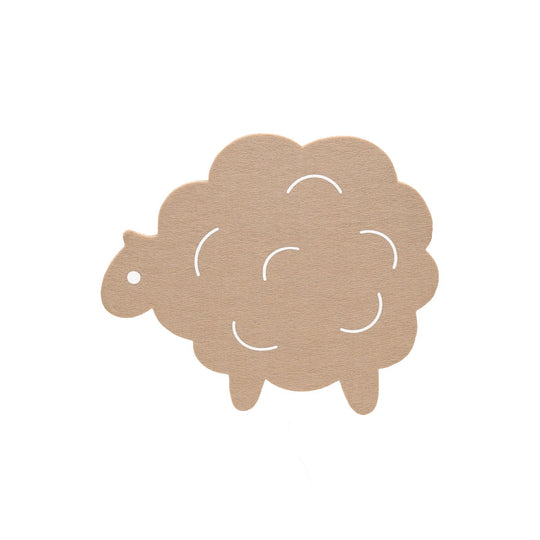 Cartoon LED Wall Lamp for Kids Bedroom with Felt Sheep, Pine Tree, and Airship - Available in Pink, Green, and Blue