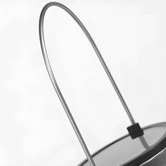 Silver Cutout Solar Powered Portable Hanging Lantern