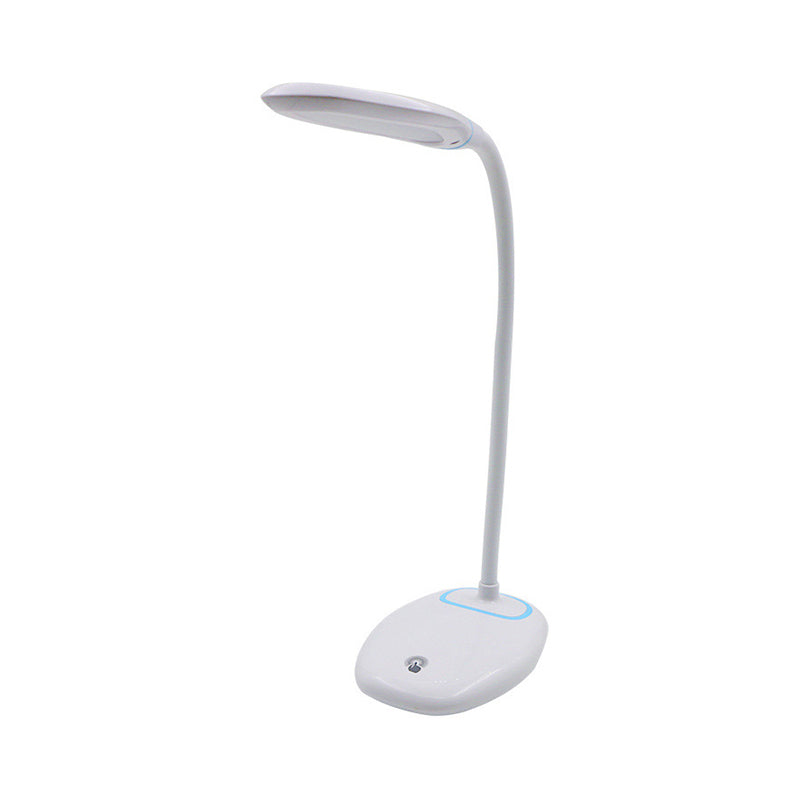 Smart Touch Stepless Dimmable LED Desk Lamp: Flexible USB Reading Light