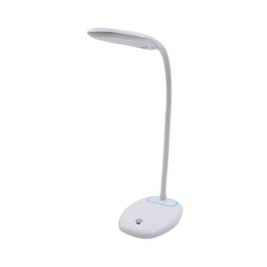 Smart Touch Stepless Dimmable LED Desk Lamp: Flexible USB Reading Light
