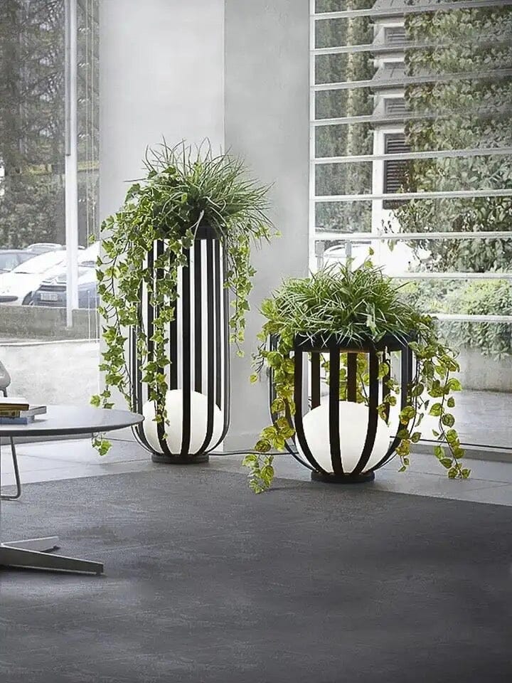 Flower Pot  Floor Lamp – Transform Your Garden with Elegance