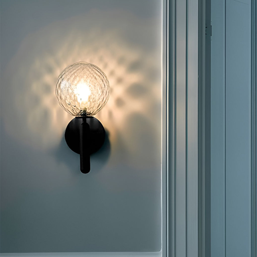 Glass Ball Shaped 5W LED Nordic Wall Sconce Lighting